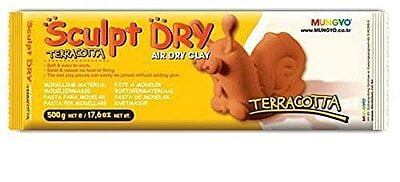 MUNGYO SCULPT DRY AIR HARDENING CLAY, 500 GRAMS MUNGYO SCULPT DRY AIR HARDENING CLAY, 500 GRAMS