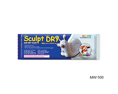 MUNGYO SCULPT DRY AIR HARDENING CLAY, 500 GRAMS MUNGYO SCULPT DRY AIR HARDENING CLAY, 500 GRAMS