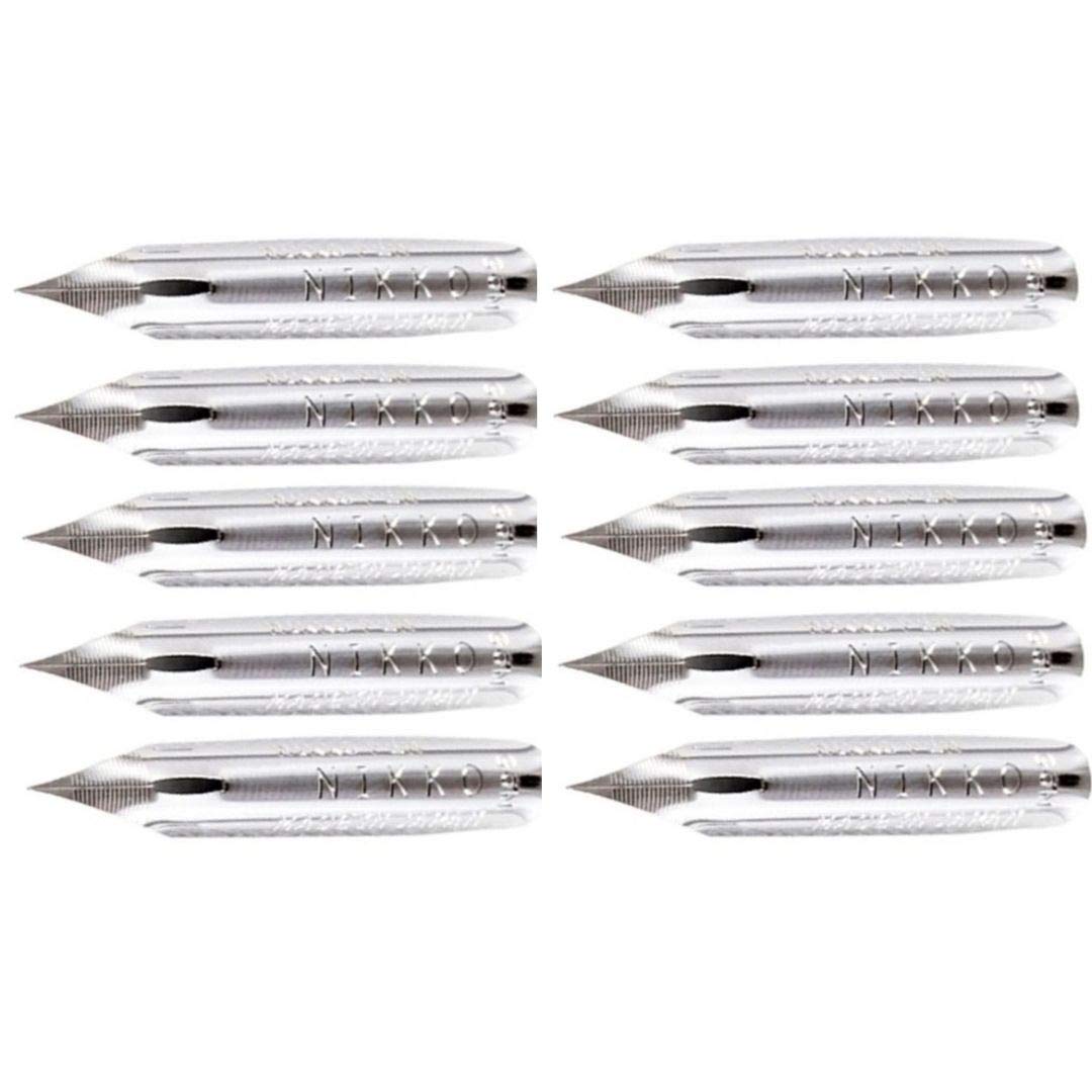 TACHIKAWA NIKKO PEN NIBS, 5, SCHOOL TYPE, 10-PACK