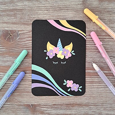 Sakura Gelly Roll Moonlight Pastel color Pack of 6 colored Pens