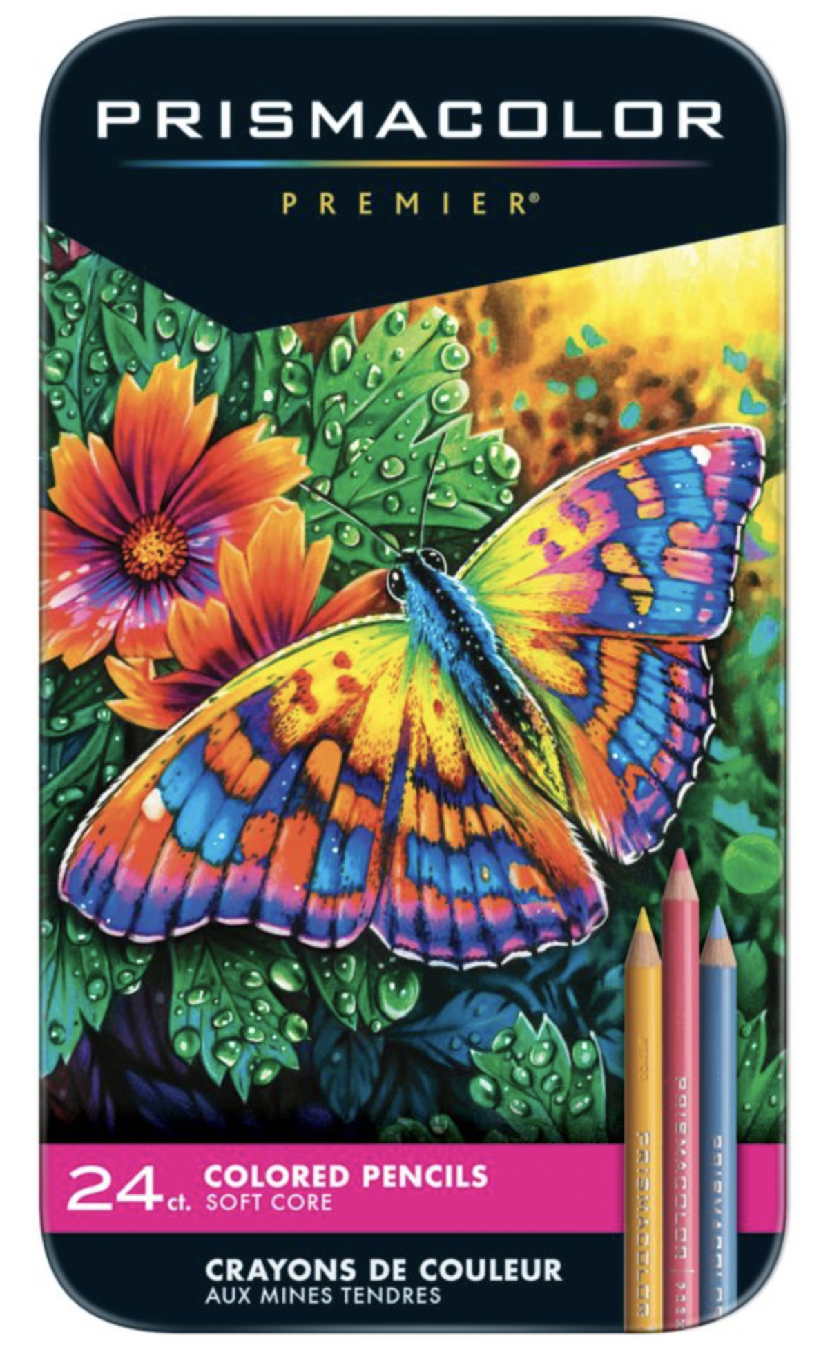 PRISMACOLOR PREMIER PENCIL SET IN TIN PRISMACOLOR PREMIER PENCIL SET IN TIN