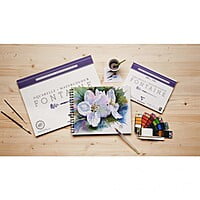 CLAIREFONTAINE FONTAINE 100% COTTON, 300GSM SEMI GLAZED WATERCOLOR PAPER CLAIREFONTAINE FONTAINE 100% COTTON, 300GSM SEMI GLAZED WATERCOLOR PAPER