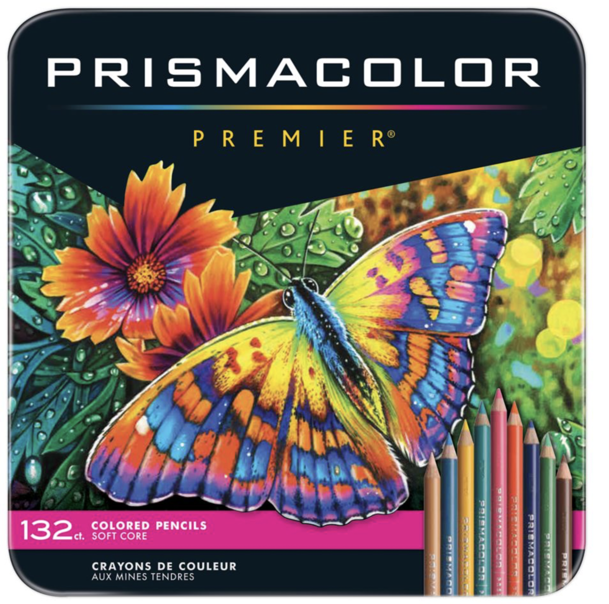 PRISMACOLOR PREMIER PENCIL SET IN TIN PRISMACOLOR PREMIER PENCIL SET IN TIN