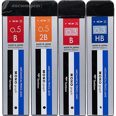 TOMBOW MONO GRAPH MECHANICAL PENCIL LEAD REFILLS