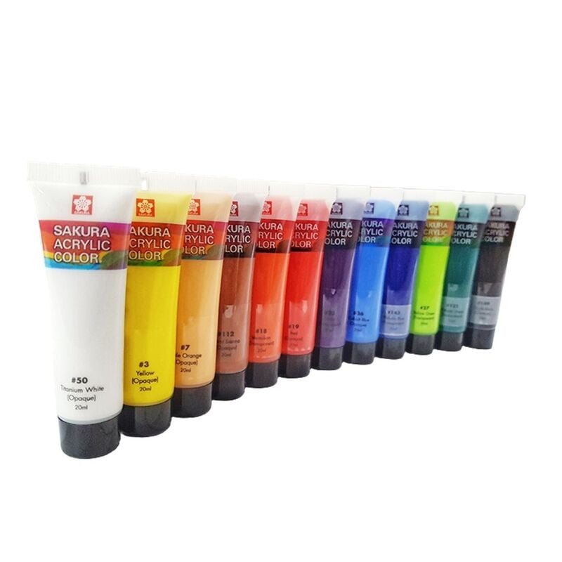 SAKURA ACRYLIC COLOR, 75ML TUBE