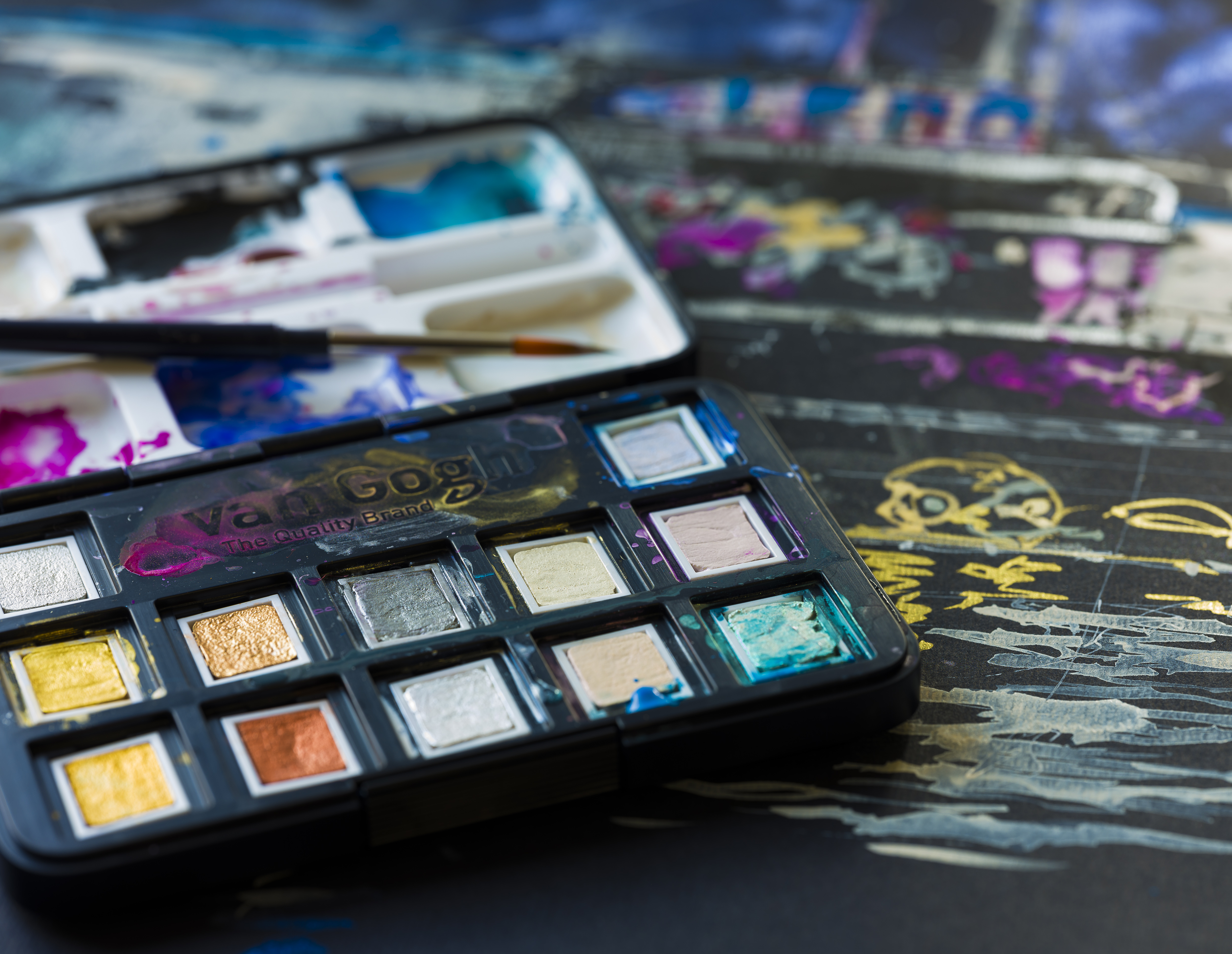 VAN GOGH WATERCOLOR PAINT SET