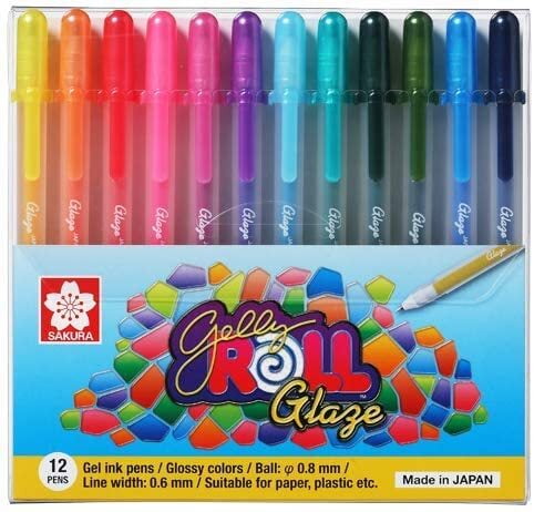 SAKURA GELLYROLL GLAZE GEL INK ROLLERBALL PEN SAKURA GELLYROLL GLAZE GEL INK ROLLERBALL PEN
