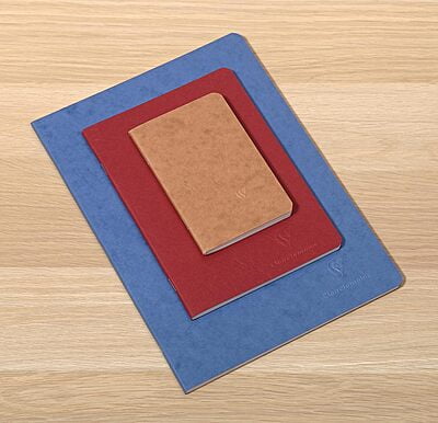 Clairefontaine AGE BAG - ESSENTIALS Staplebound Notebooks, 90gsm, 96 pages, Lined
