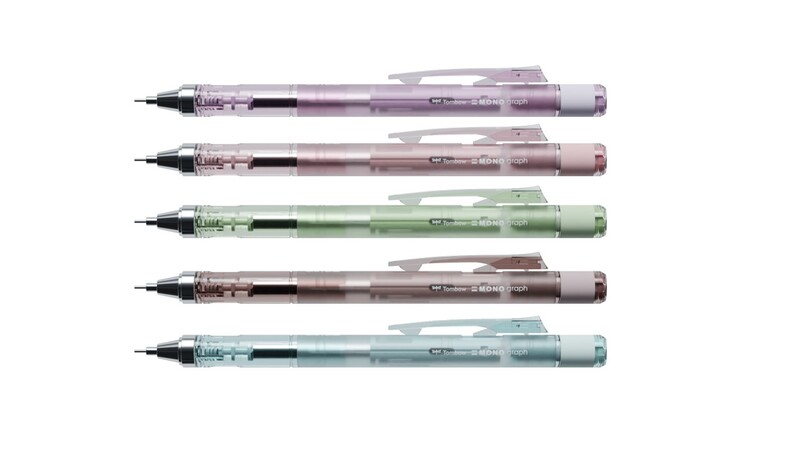 TOMBOW MONO GRAPH PASTEL GLASS MECHANICAL PENCIL, 0.5MM