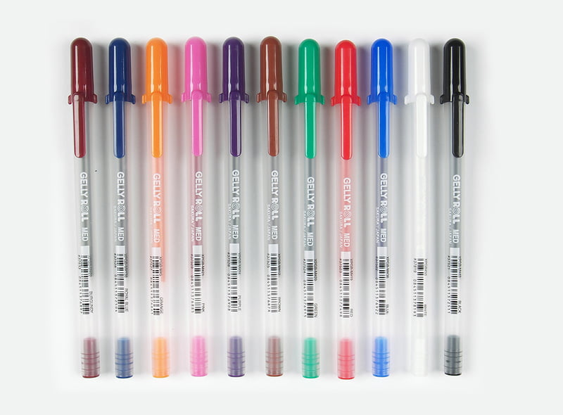 SAKURA GELLYROLL 08 GEL INK ROLLERBALL PEN, 0.8MM SAKURA GELLYROLL 08 GEL INK ROLLERBALL PEN, 0.8MM