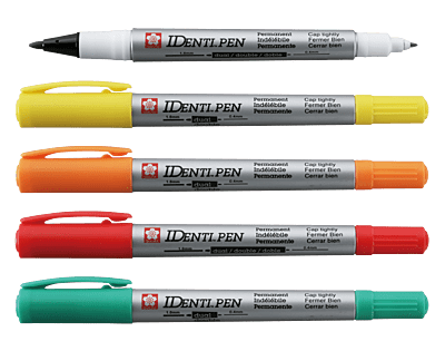 SAKURA IDENTIPEN PERMANENT MARKER, TWIN TIP SAKURA IDENTIPEN PERMANENT MARKER, TWIN TIP