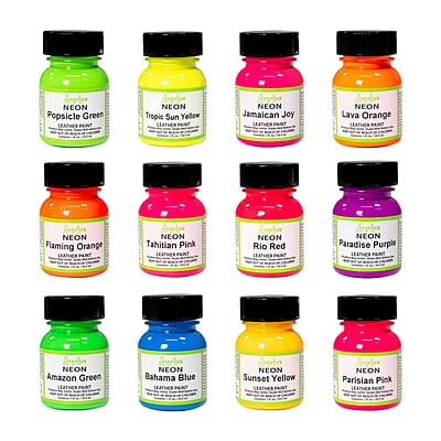 Angelus Leather Paint Neon.