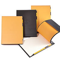 RHODIA EPURE PREMIUM NOTEPAD COVER WITH PAD, 80G, 80 SHEETS